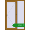 Ціноутворення Вхідні двері 1400x2100 мм REHAU Brillant-Design. Ціна: €1,055.26