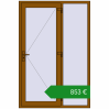 Ціноутворення Вхідні двері 1400x2100 мм REHAU Euro-Design 60. Ціна: €853.05
