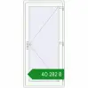 Ціноутворення Вхідні двері 960x2050 мм REHAU SYNEGO Білий (RAL 9016) з двох сторін. Ціна: ₴40,282.01