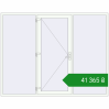 Ціноутворення Вхідні двері 2700x2100 мм REHAU Euro-Design 60 Білий (RAL 9016) з двох сторін. Ціна: ₴41,365.16