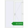 Ціноутворення Вхідні двері 1600x2400 мм REHAU SYNEGO Білий (RAL 9016) з двох сторін. Ціна: ₴45,039.44