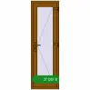 Ціноутворення Вхідні двері 600x1900 мм REHAU Euro-Design 60 GOLDEN OAK з двох сторін. Ціна: ₴27,080.80
