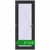 Ціноутворення Вхідні двері 800x2000 мм REHAU SYNEGO ANTHRACITE_GREY_GLATT з двох сторін. Ціна: ₴37,723.56