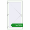 Ціноутворення Вхідні двері 1040x1880 мм REHAU Euro-Design 60 Білий (RAL 9016) з двох сторін. Ціна: ₴20,012.05