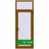 Ціноутворення Вхідні двері 900x2400 мм REHAU Euro-Design 60 GOLDEN OAK з двох сторін. Ціна: ₴35,777.63