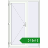 Ціноутворення Вхідні двері 1400x2100 мм REHAU Euro-Design 60 Білий (RAL 9016) з двох сторін. Ціна: ₴24,561.32