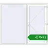 Ціноутворення Вхідні двері 2300x2000 мм REHAU Brillant-Design Білий (RAL 9016) з двох сторін. Ціна: ₴42,041.24