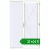 Ціноутворення Вхідні двері 1465x2270 мм REHAU Euro-Design 60 Білий (RAL 9016) з двох сторін. Ціна: ₴25,605.82