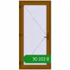 Ціноутворення Вхідні двері 950x2050 мм REHAU Euro-Design 60 GOLDEN OAK з двох сторін. Ціна: ₴30,202.09