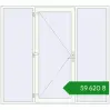 Ціноутворення Вхідні двері 2300x2100 мм REHAU SYNEGO Білий (RAL 9016) з двох сторін. Ціна: ₴59,619.72