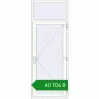 Ціноутворення Вхідні двері 950x2500 мм REHAU SYNEGO BLACK_ULTI-MATT ззовні. Ціна: ₴40,706.10