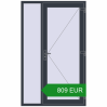 Ціноутворення Вхідні двері 1300x2100 мм REHAU Euro-Design 60 ANTHRACITE_GREY_STRUKTURAL з двох сторін. Ціна: €808.99