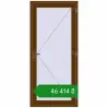 Ціноутворення Вхідні двері 950x2100 мм REHAU SYNEGO WALNUT з двох сторін. Ціна: ₴46,413.65