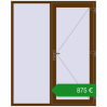 Ціноутворення Вхідні двері 1700x2100 мм REHAU Brillant-Design. Ціна: €875.01