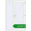 Ціноутворення Вхідні двері 1400x2100 мм REHAU SYNEGO Білий (RAL 9016) з двох сторін. Ціна: ₴44,057.42