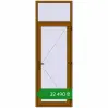 Ціноутворення Вхідні двері 900x2600 мм REHAU Euro-Design 60 GOLDEN OAK з двох сторін. Ціна: ₴32,489.58