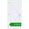 Ціноутворення Вхідні двері 900x1900 мм REHAU Euro-Design 60 Білий (RAL 9016) з двох сторін. Ціна: ₴19,089.50