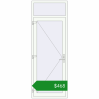 Ціноутворення Вхідні двері 900x2450 мм REHAU Euro-Design 60 Білий (RAL 9016) з двох сторін. Ціна: $468.21