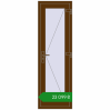 Ціноутворення Вхідні двері 600x1900 мм REHAU Euro-Design 60 WALNUT з двох сторін. Ціна: ₴23,098.97