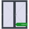 Ціноутворення Вхідні двері 2000x2200 мм REHAU Brillant-Design ANTHRACITE_GREY_STRUKTURAL ззовні. Ціна: €1,534.20