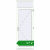 Ціноутворення Вхідні двері 890x2430 мм REHAU Euro-Design 60 Білий (RAL 9016) з двох сторін. Ціна: €568.56