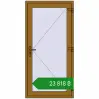 Ціноутворення Вхідні двері 940x1900 мм REHAU Euro-Design 60 LIGHT_OAK з двох сторін. Ціна: ₴23,818.25