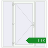 Ціноутворення Вхідні двері 1888x2008 мм REHAU Brillant-Design Білий (RAL 9016) з двох сторін. Ціна: €817.92