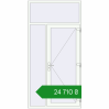 Ціноутворення Вхідні двері 1300x2600 мм REHAU Euro-Design 60 Білий (RAL 9016) з двох сторін. Ціна: ₴24,710.33