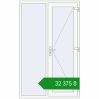 Ціноутворення Вхідні двері 1300x2100 мм REHAU Brillant-Design Білий (RAL 9016) з двох сторін. Ціна: ₴32,374.69