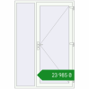 Ціноутворення Вхідні двері 1500x2200 мм REHAU Euro-Design 60 Білий (RAL 9016) з двох сторін. Ціна: ₴23,985.27