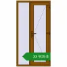 Ціноутворення Вхідні двері 1009x1960 мм REHAU Euro-Design 60 GOLDEN OAK з двох сторін. Ціна: ₴33,905.24