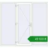 Ціноутворення Вхідні двері 2300x2150 мм REHAU Brillant-Design Білий (RAL 9016) з двох сторін. Ціна: ₴49,099.80