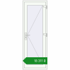 Ціноутворення Entrance doors 700x1950 mm REHAU Euro-Design 60 RAL 9016 Traffic white two-sided. Ціна: ₴18,310.70