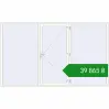 Ціноутворення Вхідні двері 3500x2100 мм REHAU Euro-Design 60 Білий (RAL 9016) з двох сторін. Ціна: ₴39,865.10