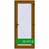 Ціноутворення Вхідні двері 860x2060 мм REHAU Euro-Design 60 GOLDEN OAK з двох сторін. Ціна: ₴30,570.84