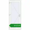 Ціноутворення Entrance doors 850x2100 mm REHAU Brillant-Design RAL 9016 Traffic white two-sided. Ціна: ₴24,573.27