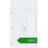 Ціноутворення Вхідні двері 1400x2500 мм REHAU Euro-Design 60 Білий (RAL 9016) з двох сторін. Ціна: €624.50
