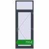 Ціноутворення Вхідні двері 900x2400 мм REHAU Euro-Design 60 ANTHRACITE_GREY_STRUKTURAL з двох сторін. Ціна: €769.55