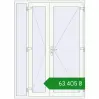 Ціноутворення Вхідні двері 1600x2200 мм REHAU Brillant-Design Білий (RAL 9016) з двох сторін. Ціна: ₴63,405.17