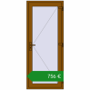 Ціноутворення Вхідні двері 860x2060 мм REHAU Euro-Design 60 GOLDEN OAK з двох сторін. Ціна: €756.35