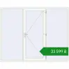 Ціноутворення Вхідні двері 2750x2200 мм REHAU Euro-Design 60 Білий (RAL 9016) з двох сторін. Ціна: ₴33,598.56