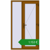 Ціноутворення Вхідні двері 1150x2000 мм REHAU SYNEGO GOLDEN OAK ззовні. Ціна: €1,152.91