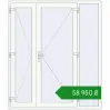 Ціноутворення Вхідні двері 1800x2100 мм REHAU Brillant-Design Білий (RAL 9016) з двох сторін. Ціна: ₴58,949.51