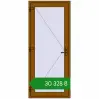 Ціноутворення Вхідні двері 900x2100 мм REHAU Euro-Design 60 GOLDEN OAK з двох сторін. Ціна: ₴30,327.83