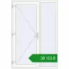 Ціноутворення Вхідні двері 1470x2180 мм REHAU Brillant-Design Білий (RAL 9016) з двох сторін. Ціна: ₴38,152.93