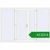 Ціноутворення Вхідні двері 3000x2100 мм REHAU Euro-Design 60 Білий (RAL 9016) з двох сторін. Ціна: ₴63,220.07