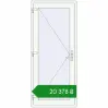 Ціноутворення Вхідні двері 870x2050 мм REHAU Euro-Design 60 Білий (RAL 9016) з двох сторін. Ціна: ₴20,377.77