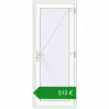 Ціноутворення Вхідні двері 820x2030 мм REHAU Euro-Design 60 Білий (RAL 9016) з двох сторін. Ціна: €512.96