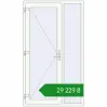 Ціноутворення Вхідні двері 1200x2100 мм REHAU Brillant-Design Білий (RAL 9016) з двох сторін. Ціна: ₴29,229.43