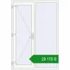 Ціноутворення Вхідні двері 1400x2050 мм REHAU Euro-Design 60 Білий (RAL 9016) з двох сторін. Ціна: ₴28,177.95